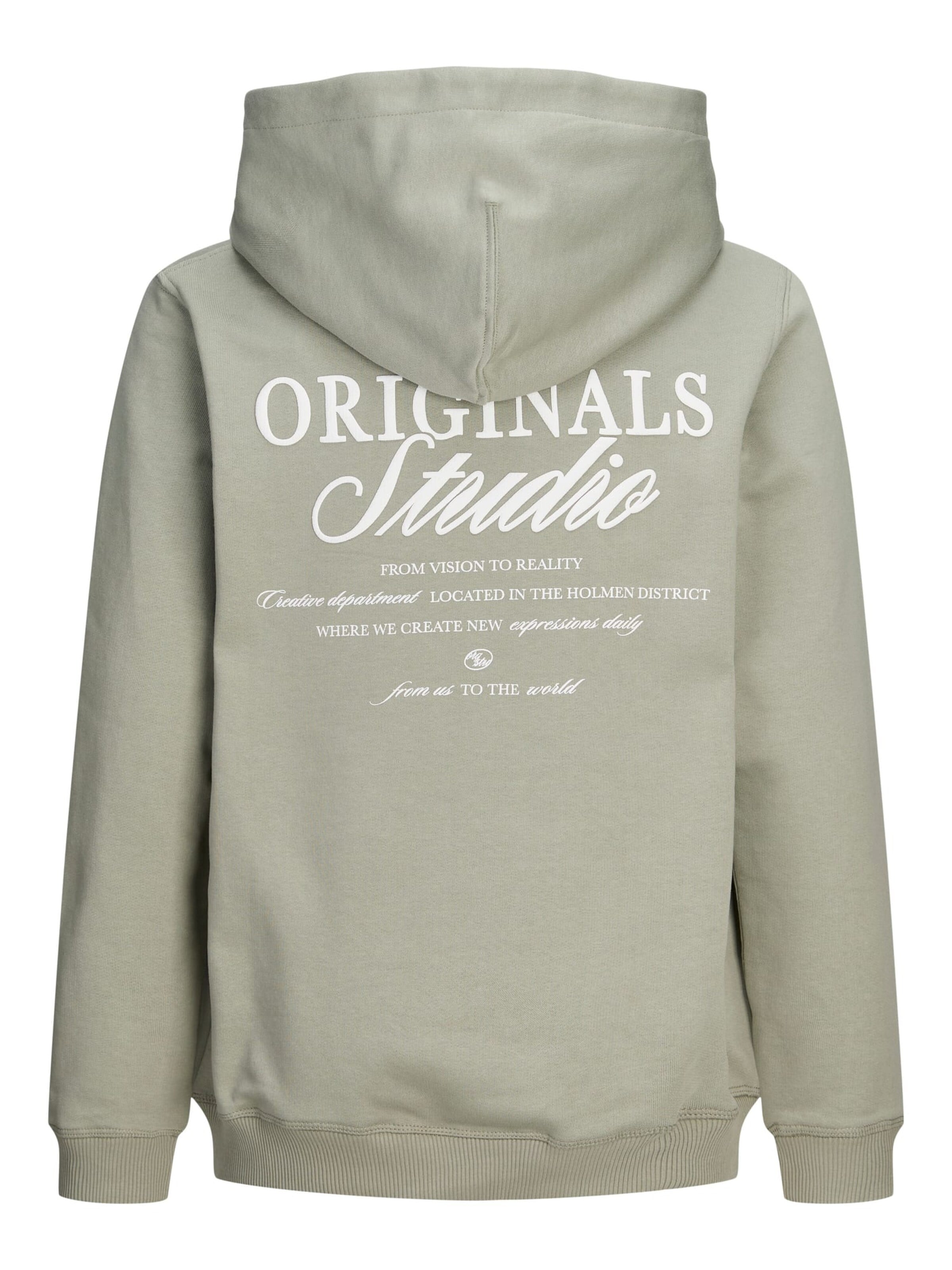 Jack & Jones Junior Sweatshirt 'norrebro' in Groen