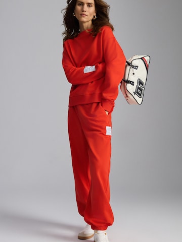 Grimelange Zúžený strih Nohavice - Červená