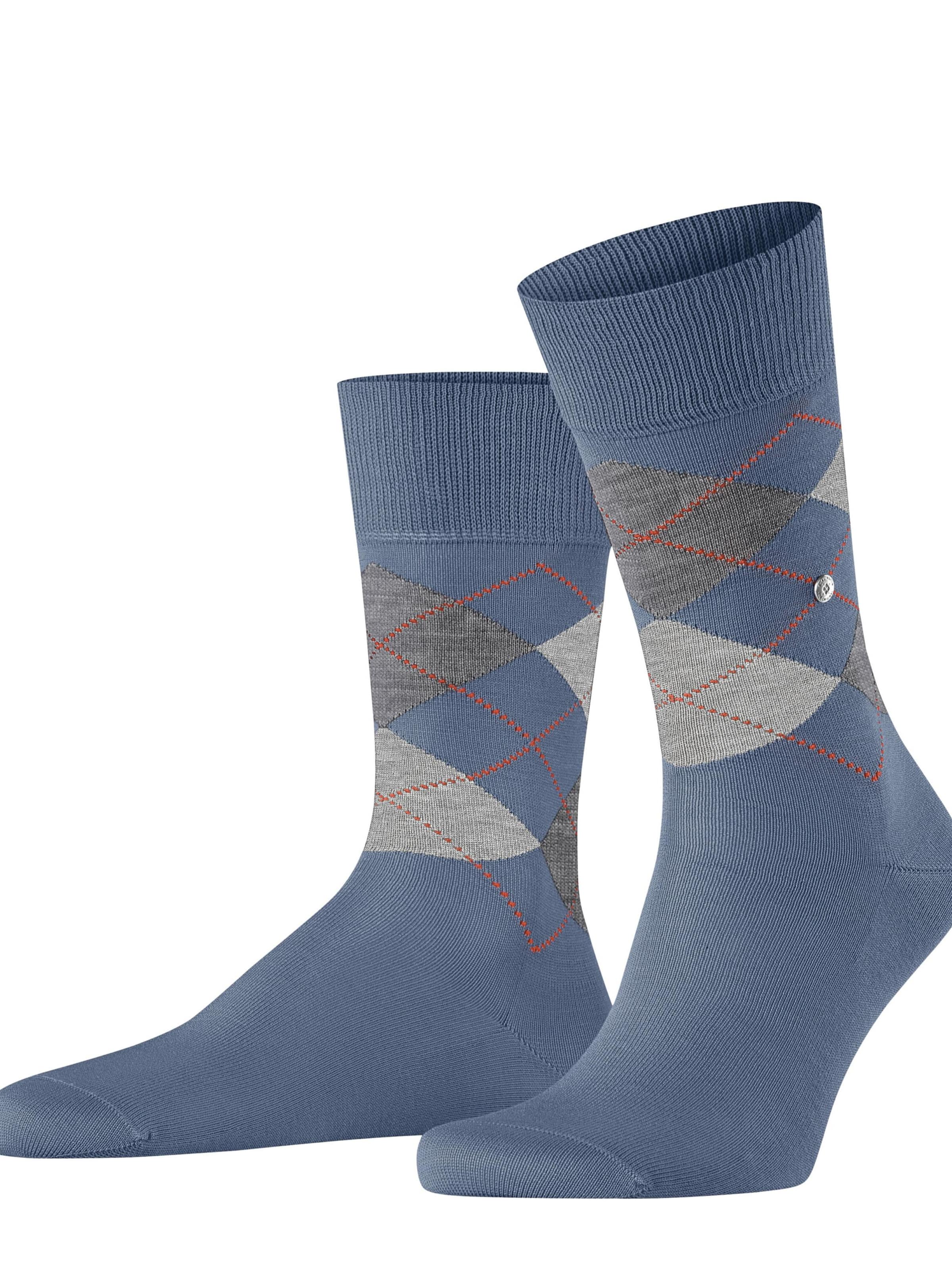 BURLINGTON Socks 'Manchester' in Blue: front