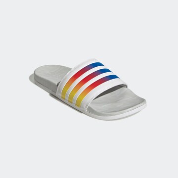 ADIDAS SPORTSWEAR Beach & Pool Shoes 'Comfort Adilette' in White