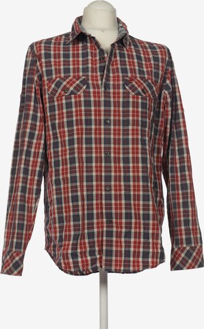 TIMBERLAND Button Up Shirt in L in Red: front