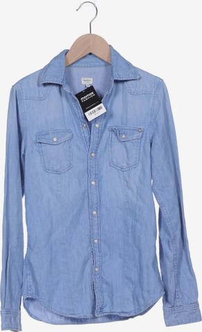 Pepe Jeans Button Up Shirt in S in Blue: front