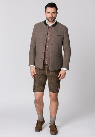 STOCKERPOINT Regular Fit Sakko 'Conrad' in Braun: Vorderseite