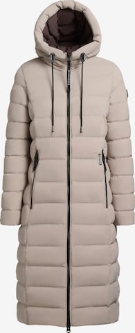 khujo - Sobretudo de inverno 'Gamp' em bege: frente