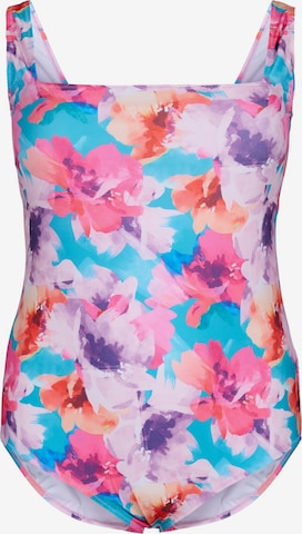 Swim by Zizzi Swimsuit 'SMIA' in Mixed colors: front