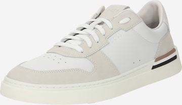 BOSS Black Sneakers 'Clint' in White: front