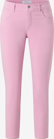 Angels Slimfit Jeans 'Ornella' in Roze: voorkant