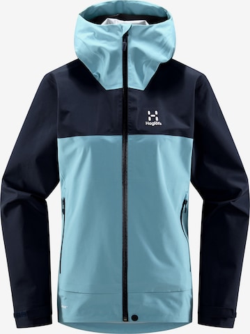 Haglöfs Outdoor Jacket 'FRONT PROOF' in Blue: front