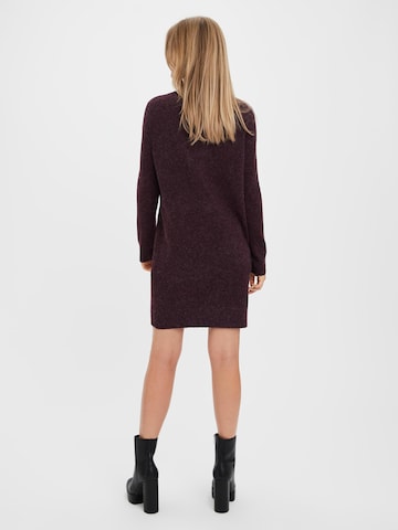 VERO MODA Πλεκτό φόρεμα 'VMDoffy' σε λιλά