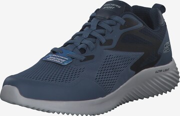 SKECHERS Sneakers laag '232376 NVBK' in Blauw: voorkant