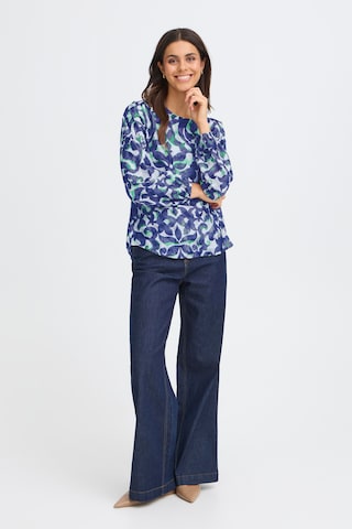 Fransa - Blusa 'ARIANA' en azul