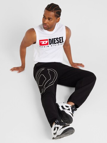 DIESEL Shirt 'T-Isco-Div' in Wit