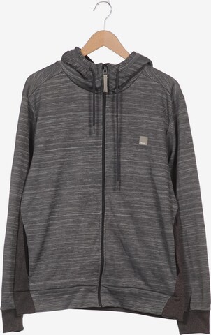 BENCH Sweatshirt & Zip-Up Hoodie in XL in Grey: front