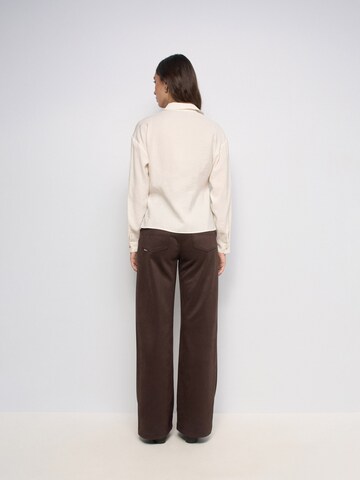 Chemisier Salsa Jeans en blanc