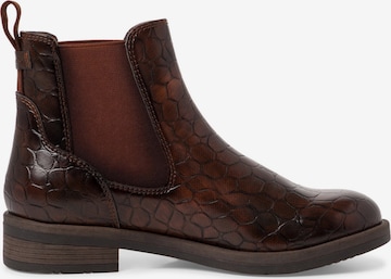 TAMARIS Chelsea Boots in Brown