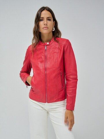 Veste mi-saison 'Manhattan' Salsa Jeans en rouge : devant