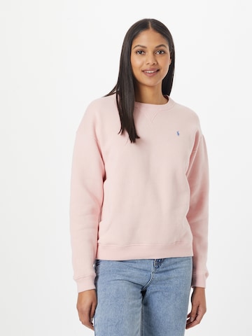 Polo Ralph Lauren - Sweatshirt em rosa: frente