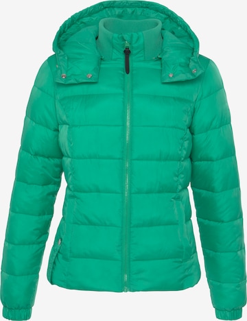 ALPENBLITZ Winter Jacket in Green: front