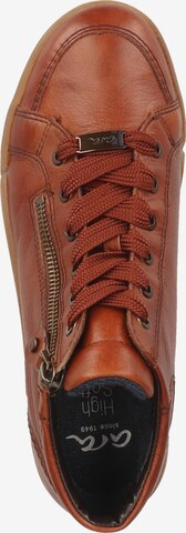 Bottines à lacets 'Rom' ARA en marron