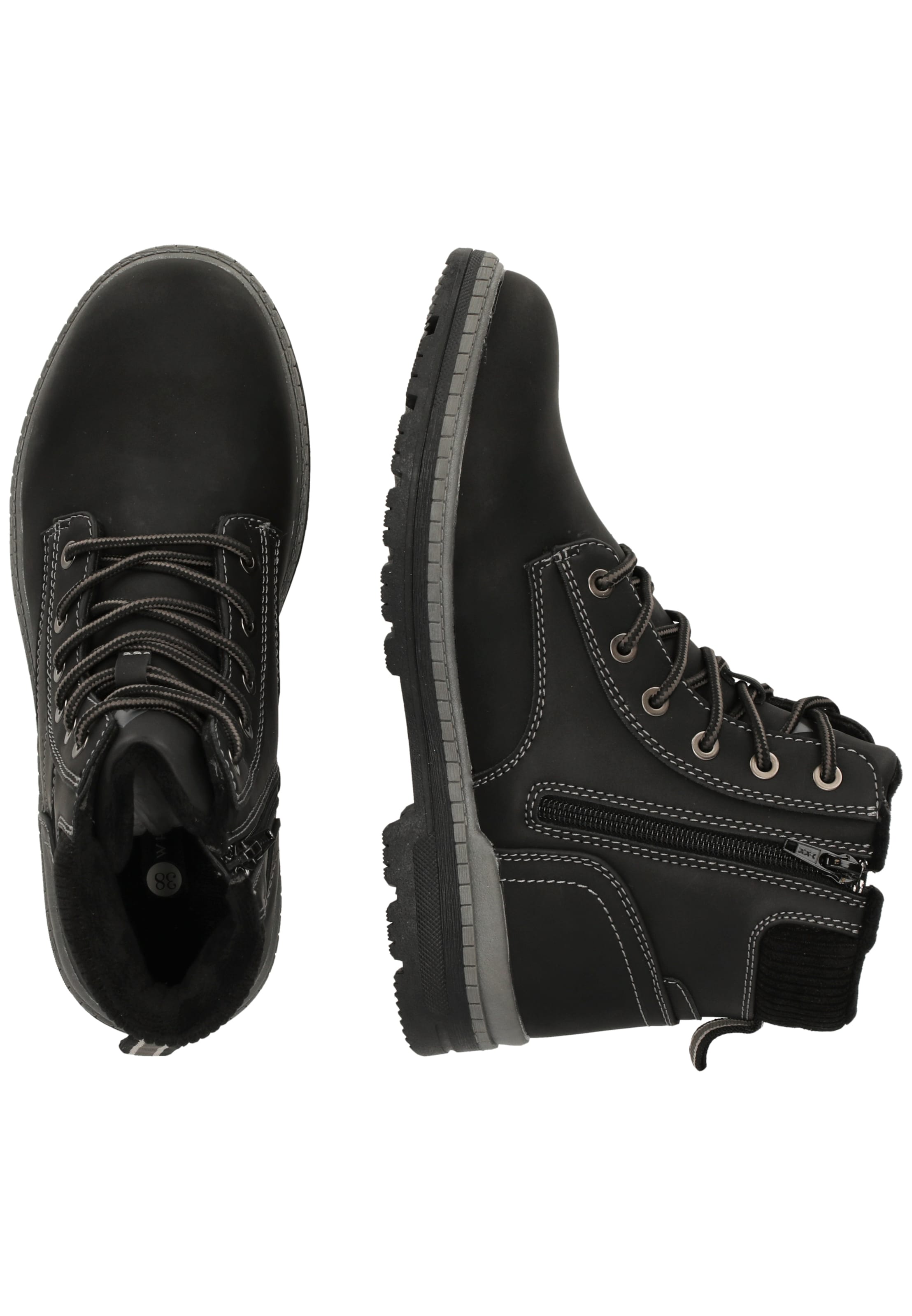 Whistler Schnürboots 'Eilla' in Schwarz