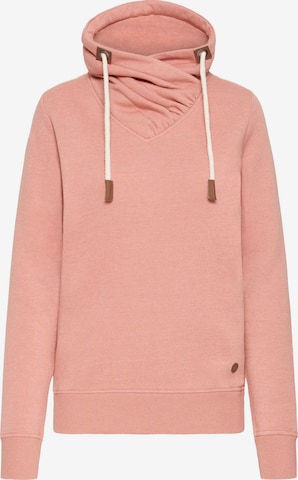 Oxmo Sweatshirt 'Mille' in Roze: voorkant