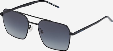 HUGO Aurinkolasit värissä musta: etupuoli