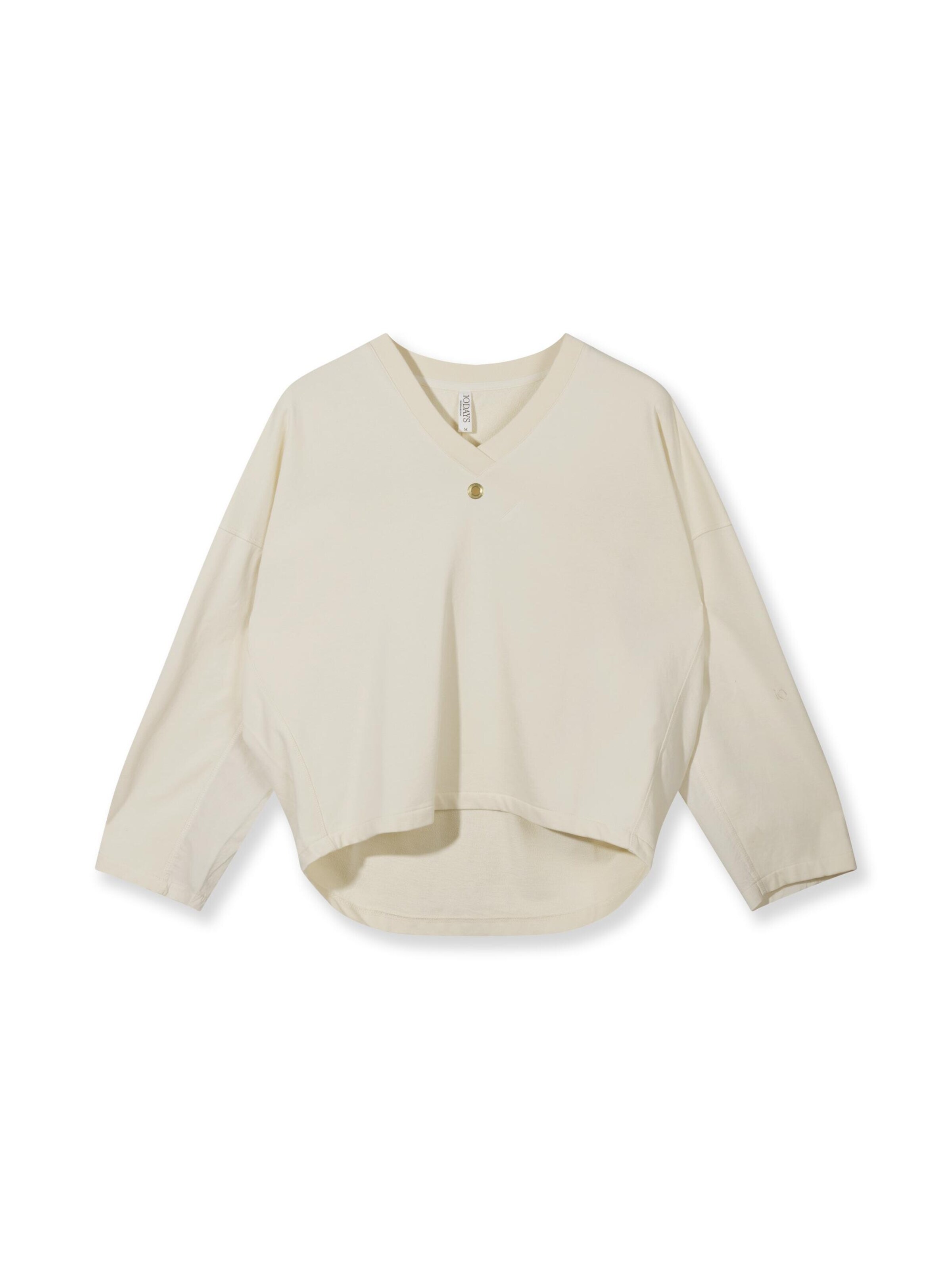 10Days Trui in Beige: voorkant