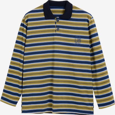 Marškinėliai iš Desigual, spalva – tamsiai mėlyna / rusvai žalia / alyvuogių spalva / balta, Prekių apžvalga