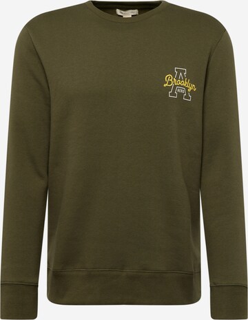 AÉROPOSTALE Sweatshirt 'BROOKLYN' in Green: front