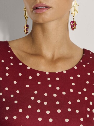 Robe MADELEINE en rouge