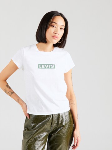 LEVI'S ® Shirts 'Graphic Authentic Tshirt' i hvid: forside