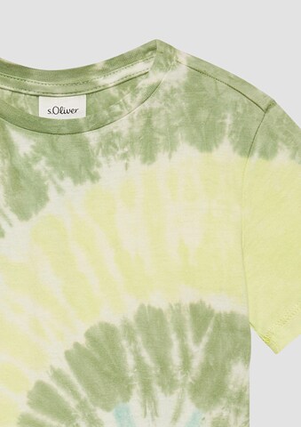 T-Shirt s.Oliver en vert