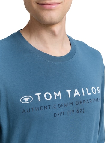 TOM TAILOR Shirt in Blue