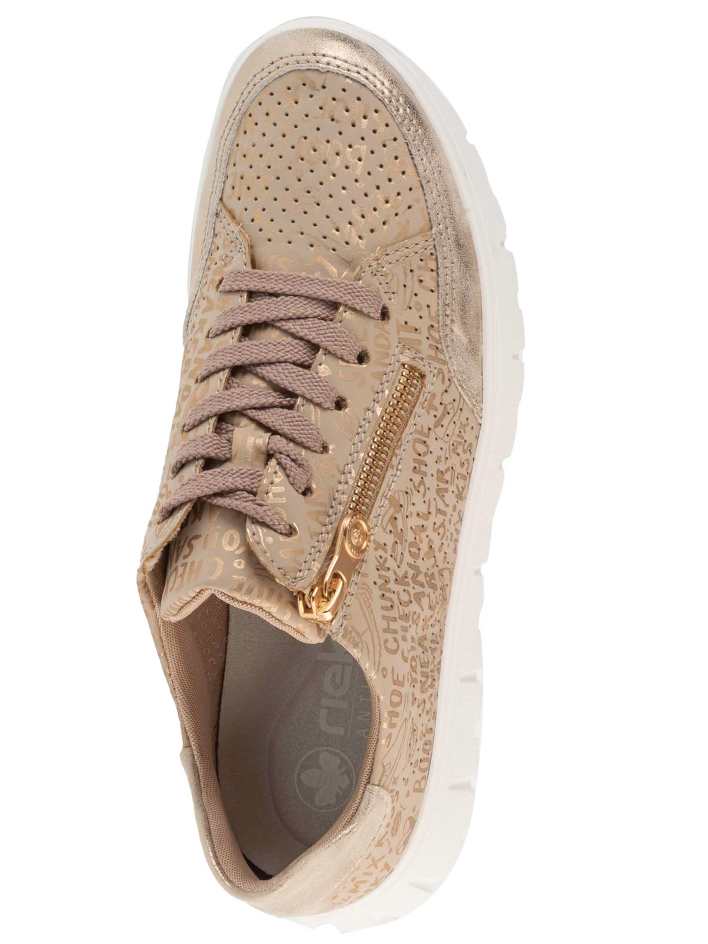 Rieker Sneakers 'N1316' in Beige