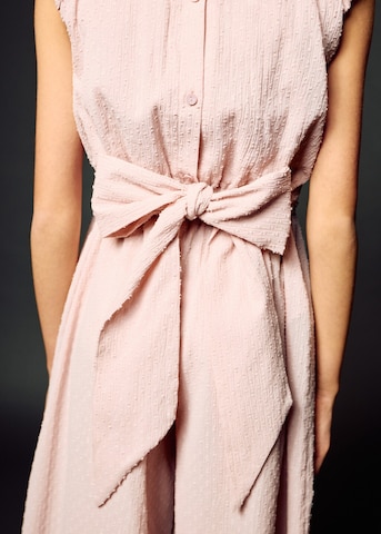 MANGO KIDS Dungarees 'Alma' in Pink