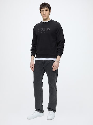 GUESSSweater majica - crna boja