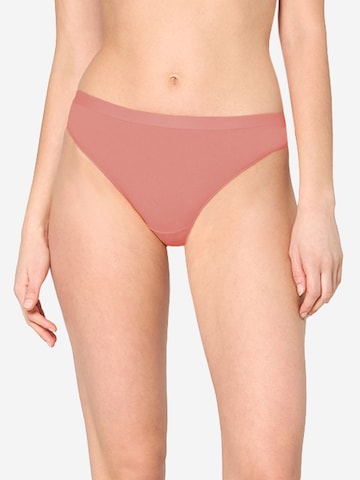 Nur Die Thong in Brown: front