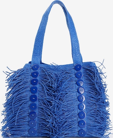 Shopper di CAFè NOIR in blu: frontale