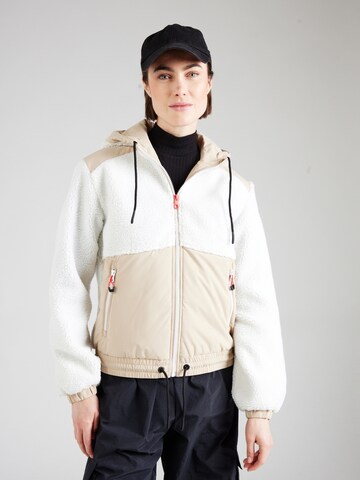 Veste en polaire 'Erie' ICEPEAK en blanc : devant