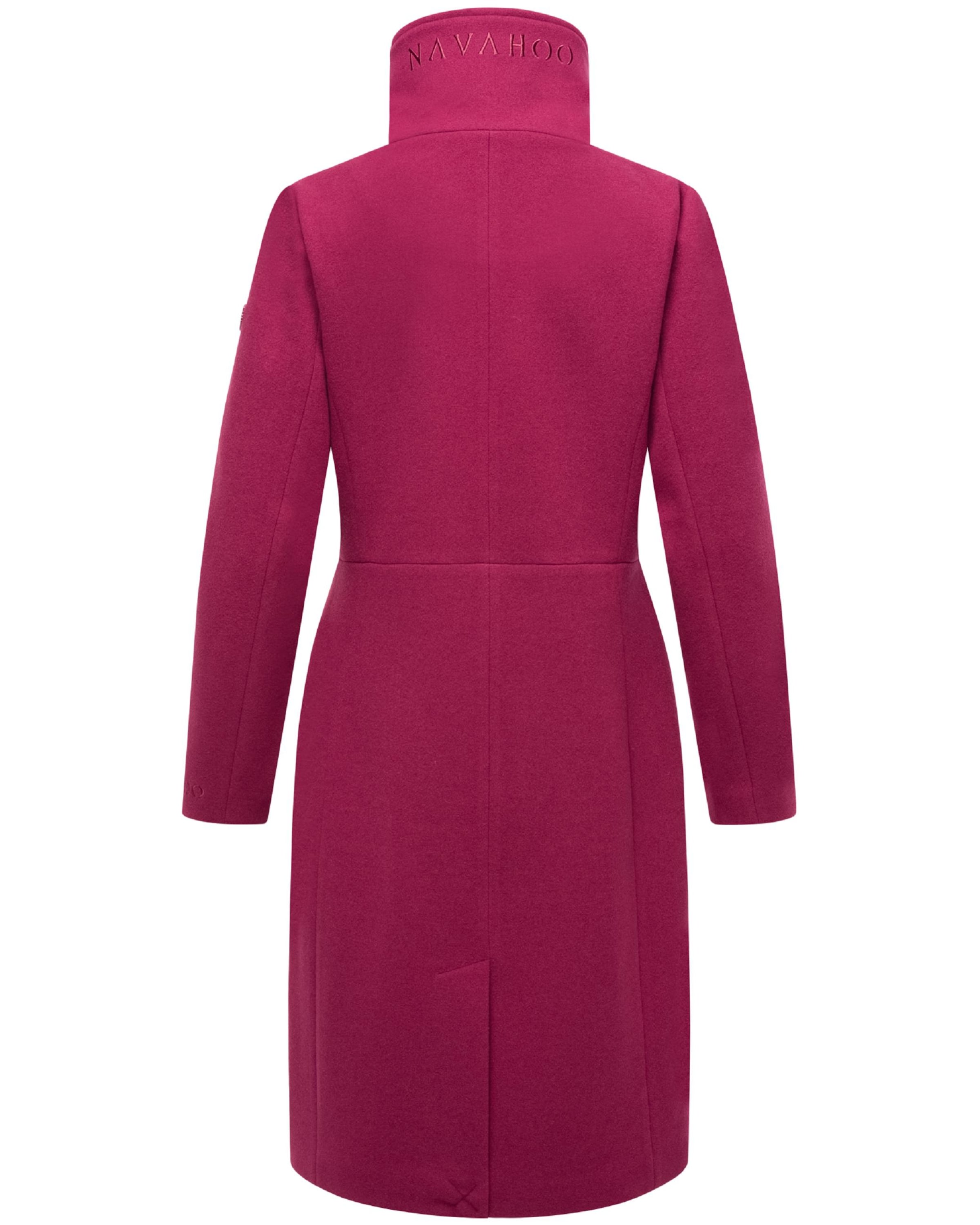 Palton de primăvară-toamnă 'Samtrose' de la NAVAHOO pe roz