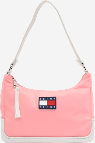 Tommy Jeans Shoulder bag in Pink: front