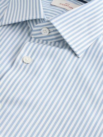 Next Slim fit Button Up Shirt in Blue