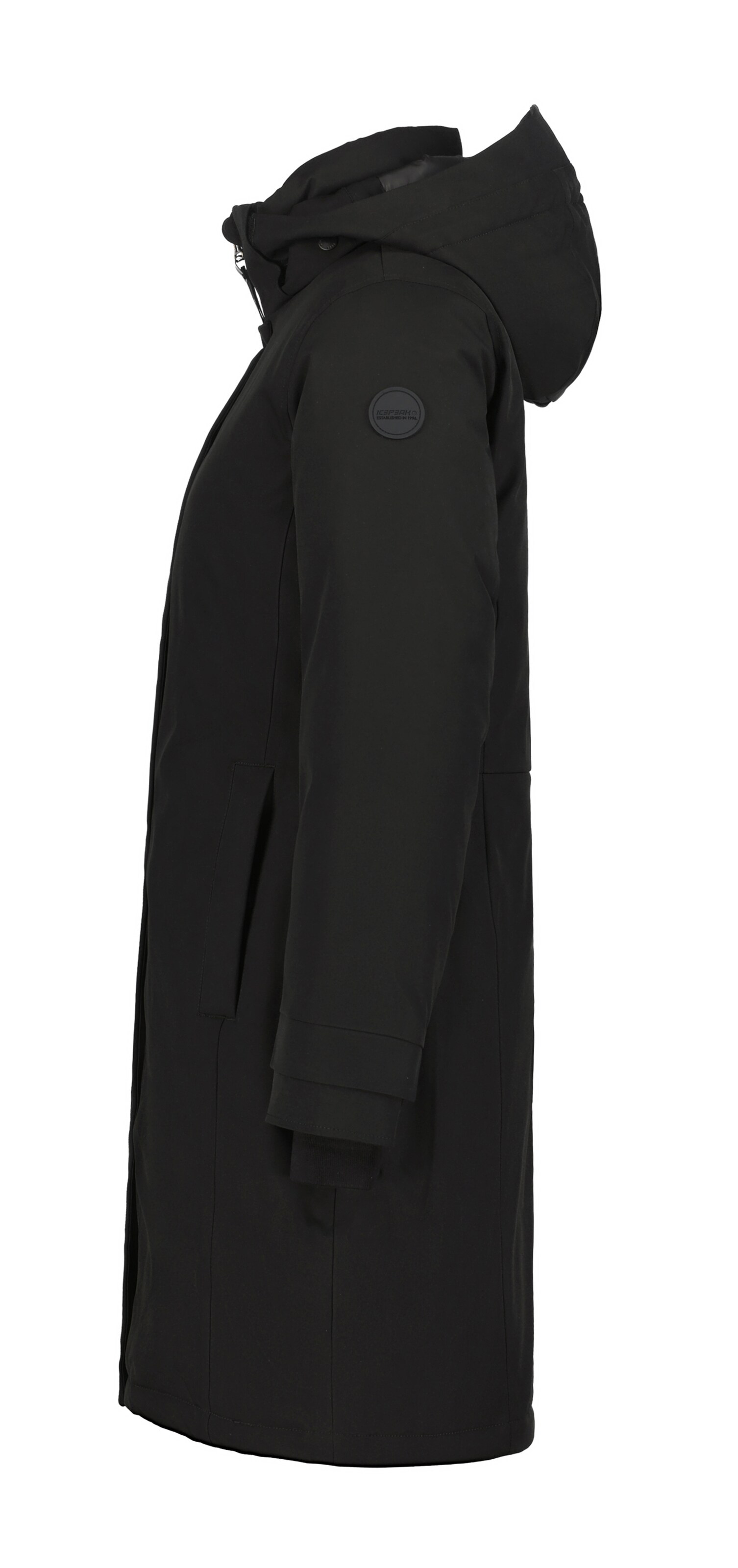 ICEPEAK Functionele mantel 'Pulteney' in Zwart