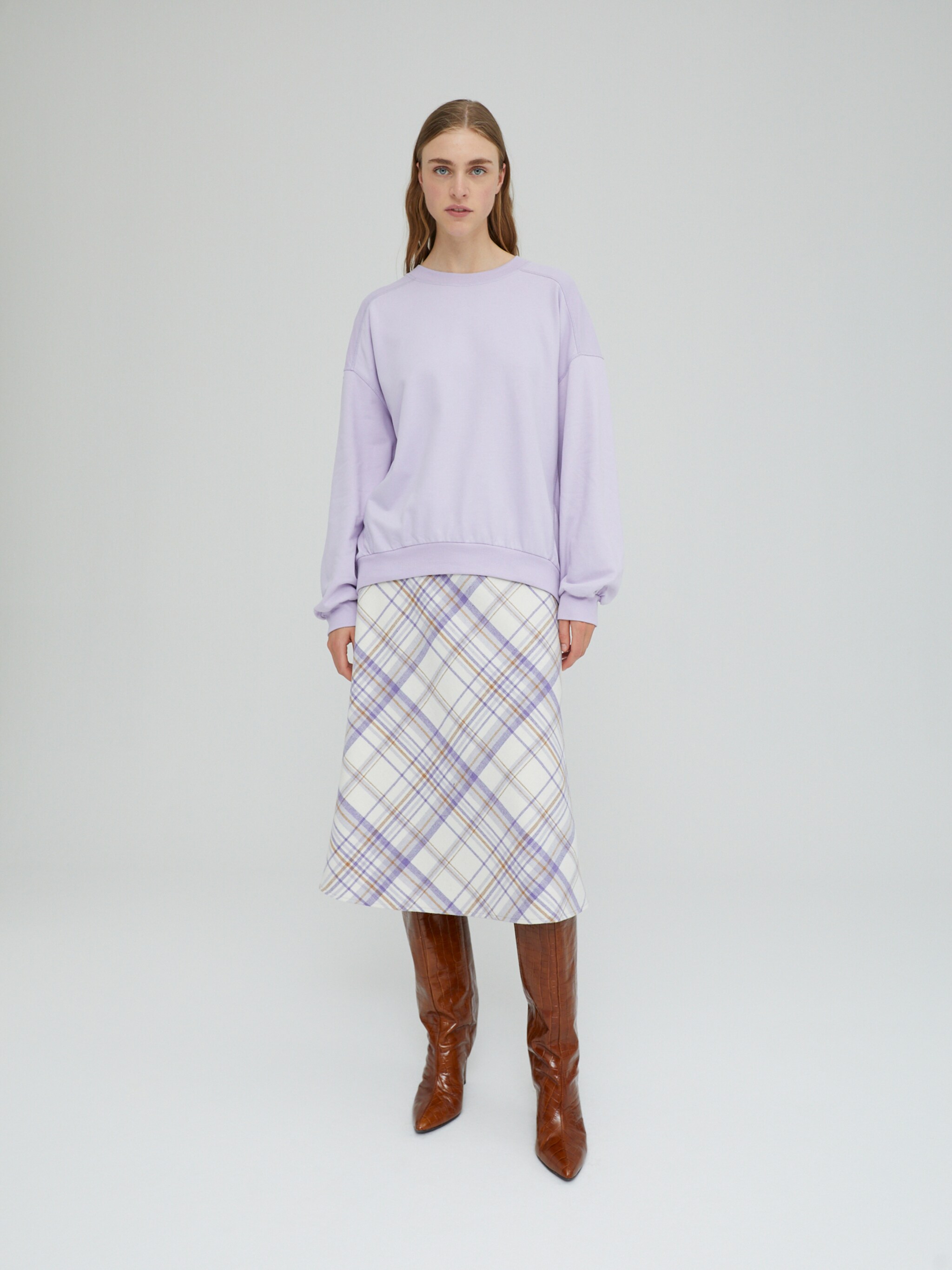 EDITED Producten Sweatshirt 'Lana' Lila