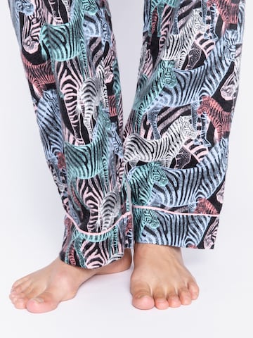 PJ Salvage Pyjamabroek 'Flannels' in Gemengde kleuren