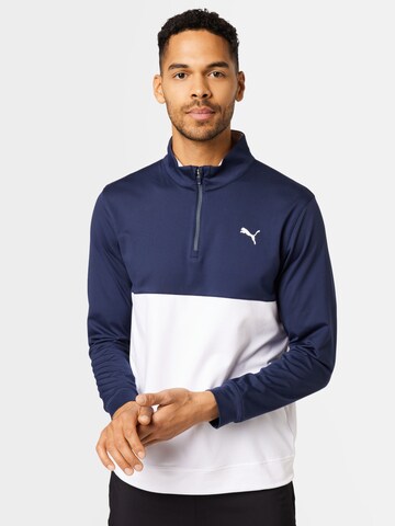 PUMA Athletic Sweatshirt 'Gamer' in Blue: front