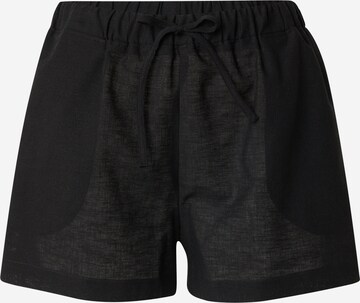 Monki Regular Shorts 'Margot' in Schwarz: predná strana