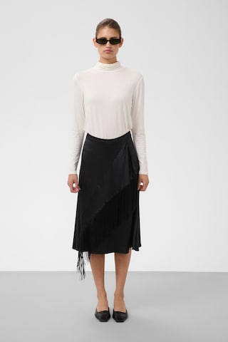 SOAKED IN LUXURY Rok 'Mirabella Aragat' in Zwart