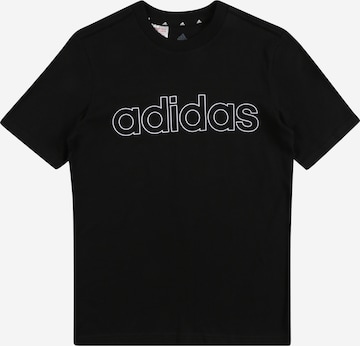 Tricou funcțional 'Essentials' de la ADIDAS SPORTSWEAR pe negru: față