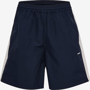 Regular Pantalon de sport Hummel en bleu : devant